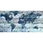 Indigo Countries - Wrapped Canvas Print-55892318
