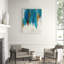 Blue Curtain I Print by Samuel Kane-26675252-26675256