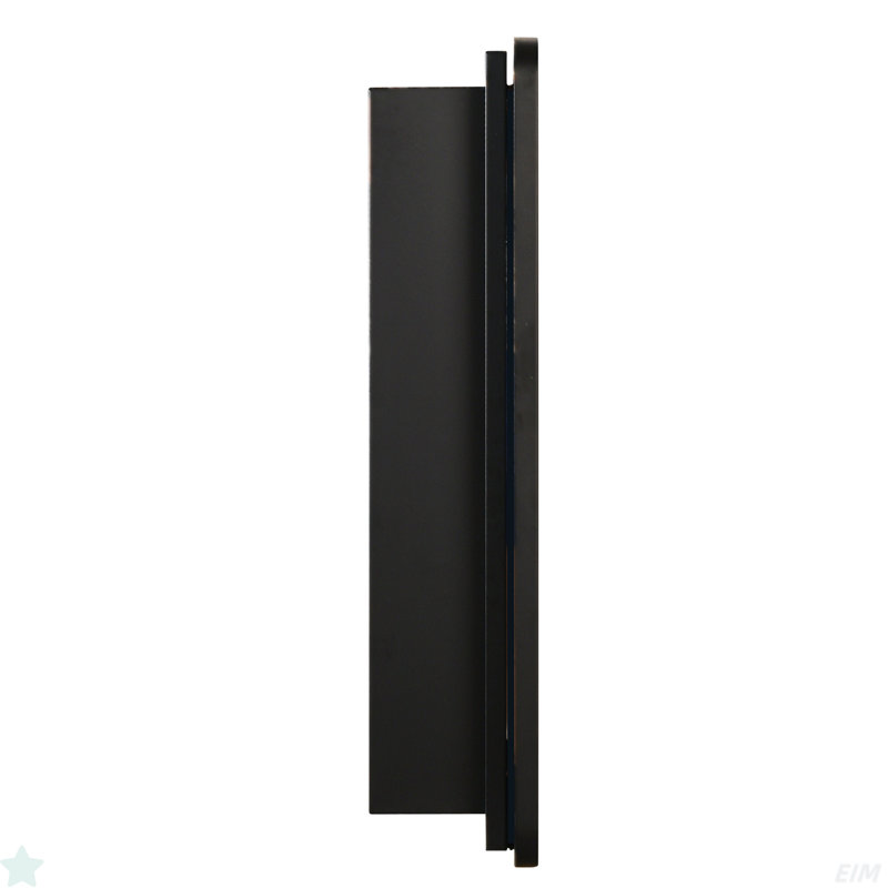Armoire à miroir murale encastrée en métal, H 5,15 po x l 30,03 po x P 23,97 po