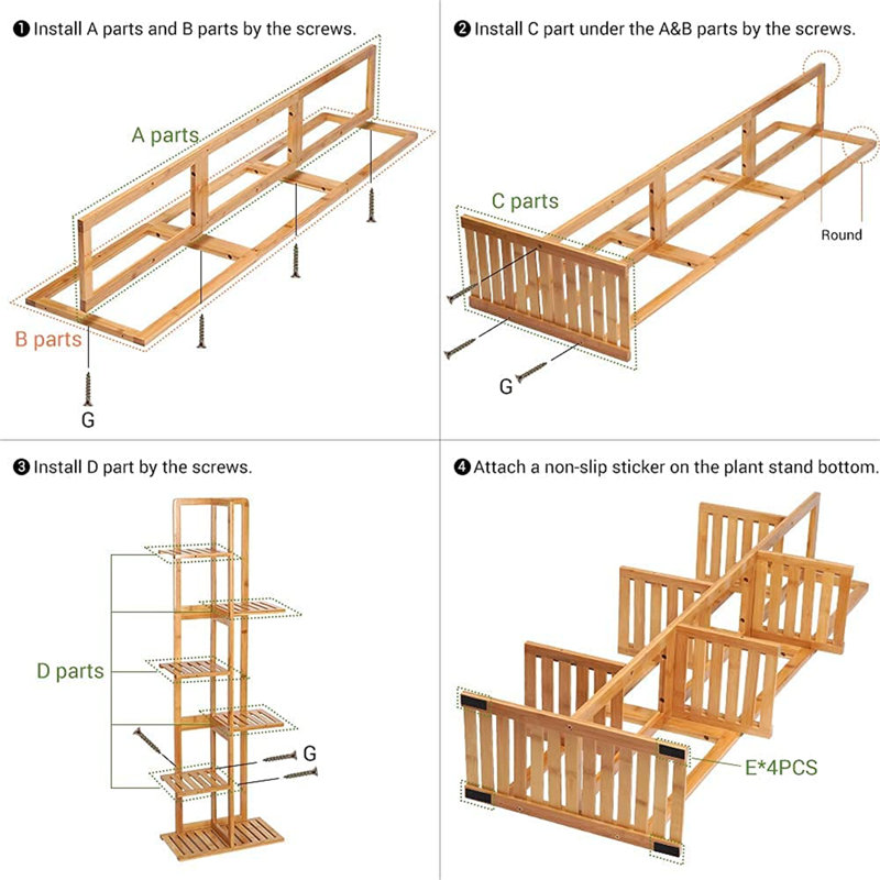 Annetrude Plant Stand