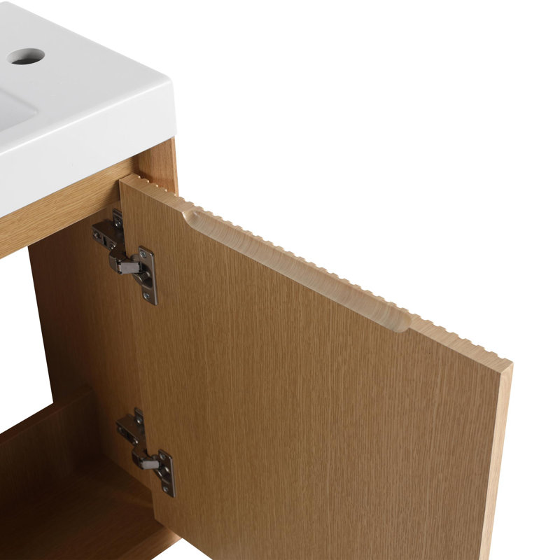 Meuble-lavabo 18,5 po avec lavabo en résine