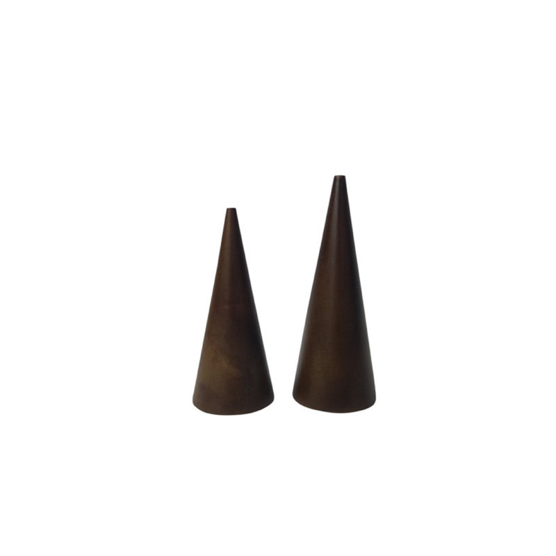 Extra Lg Christmas Tree w/ Smooth Texture Dark Walnut Dia 5.61"