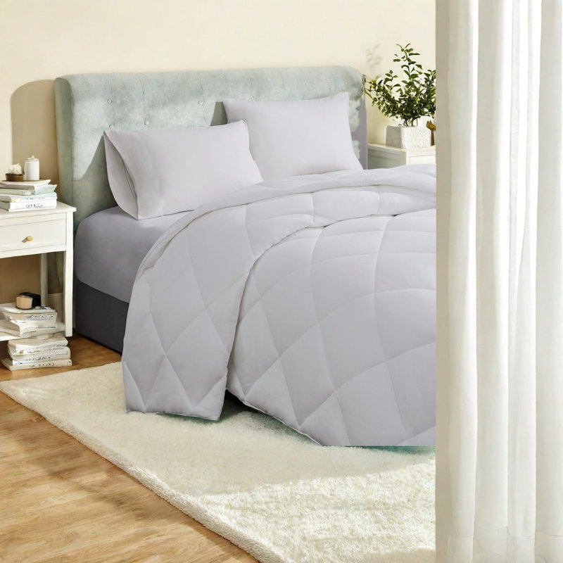 Ensembles de literie en coton sans plumes, densité de tissage 300, confort douillet pour l'hiver
