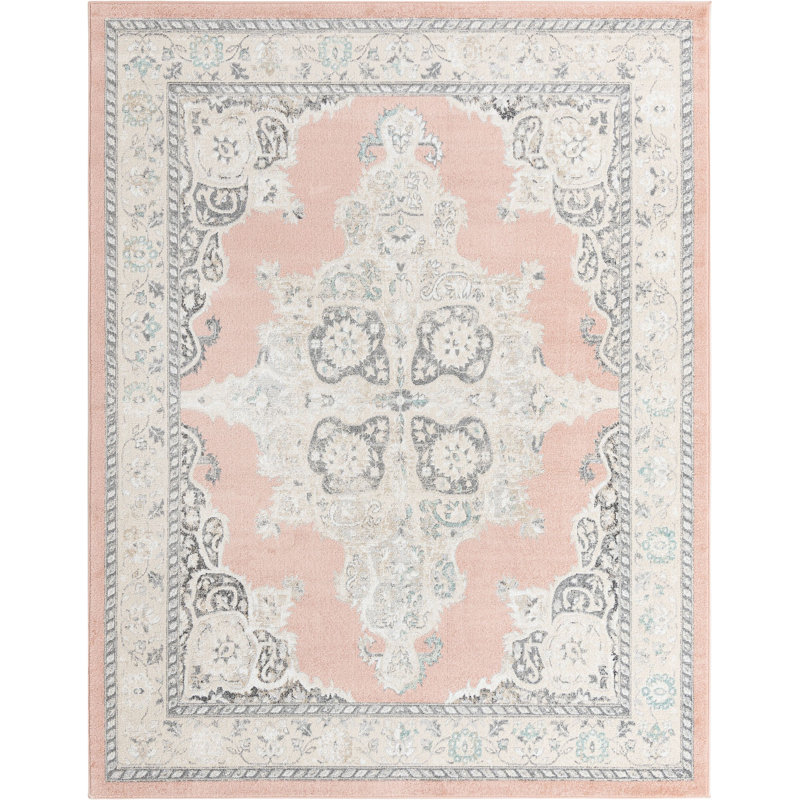 Troayurgh Oriental Indoor Rug, Rectangle 7'10" x 10'