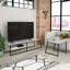 Pal Modern TV Unit Multimedia Centre Stand With Storage White 163cm-42591395
