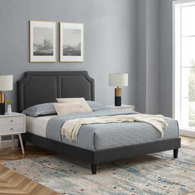 Modway Novi Performance Velvet Bed