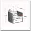 Fauteuil demi-tonneau pivotant