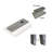 Gray Wireless Push Button Doorbell