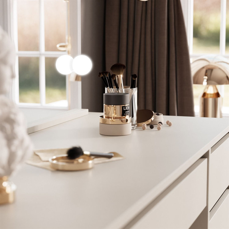 Rouven Dressing Table with Mirror
