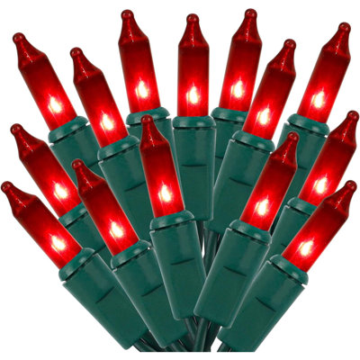 Guirlandes de Noël, mini guirlande incandescente à fil vert de 150 pi 33 pi, lumières d'arbre de Noël connectables certifiées UL de 120 V pour le patio, les fêtes, les fêtes, la décoration intérieure extérieure,
