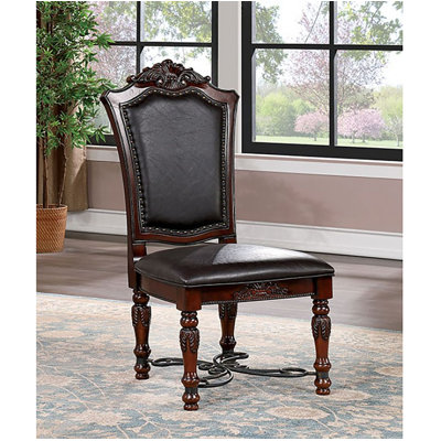 Chaise de salle à manger rembourrée Lindisay
