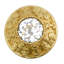 HYDE PARK KNOB; DECORATED WITH CLEAR SWAROVSKI CRYSTALS; ANTIQUE NICKEL FINISH-8469166