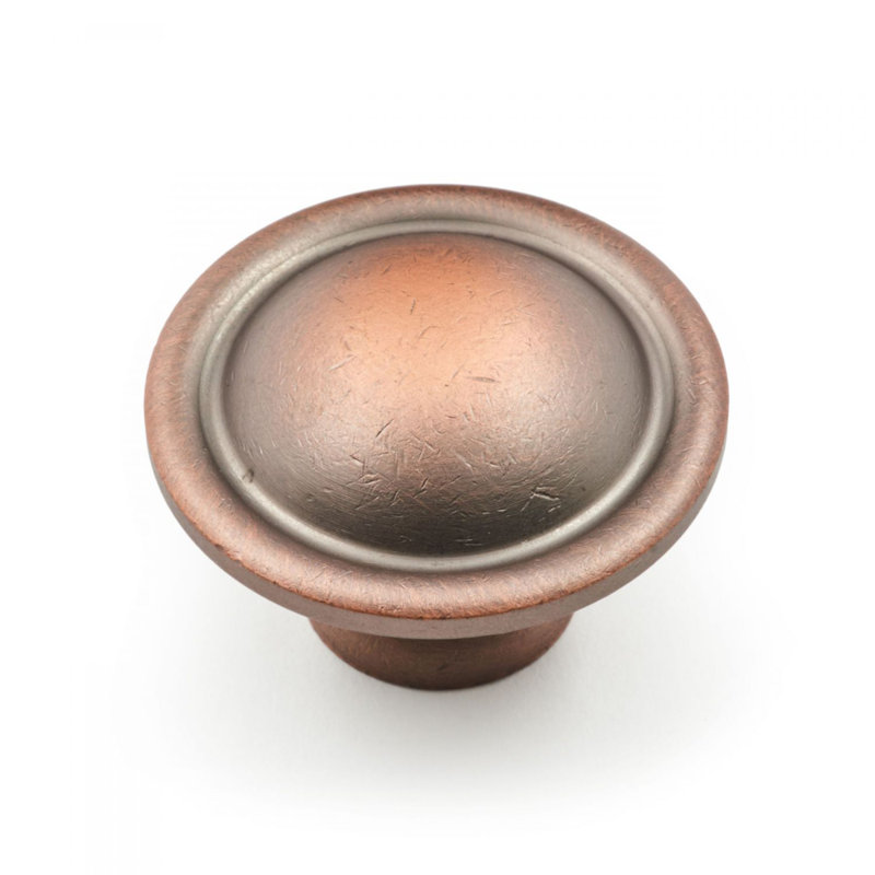 CK Series Mushroom Knob, Distressed Copper, Large