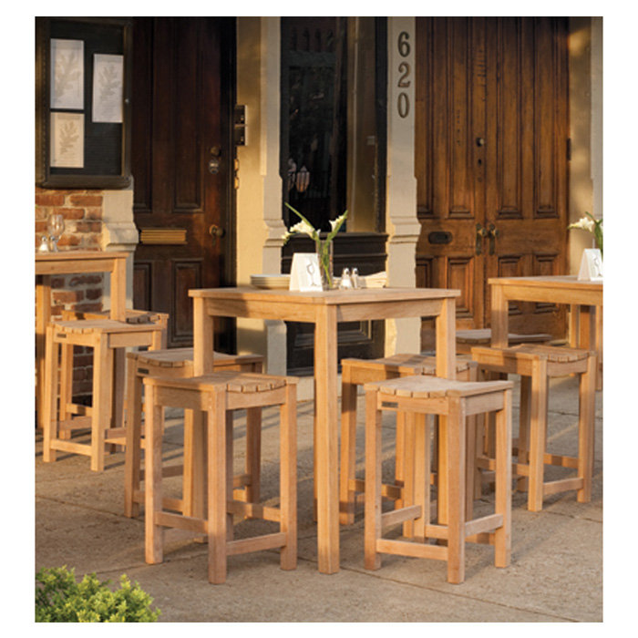 Hampton Outdoor Dining Table, 28"