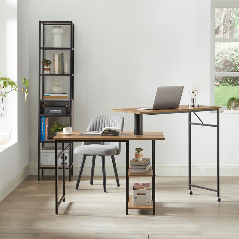 Annemarie Metal Base Writing Desk