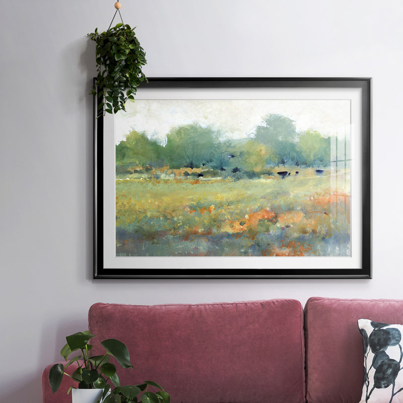 «Urban Land II», reproduction d'art sur papier, Noir, H 27 po x l 39 po x P 1,5 po