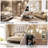 Aluminum Rectangle Wavy Wall Mirror-1428138995-1428139002