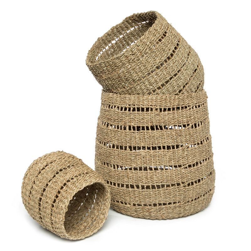 17 Stories Seagrass Basket