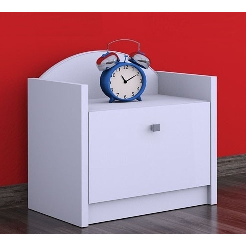 Terence Nightstand, White