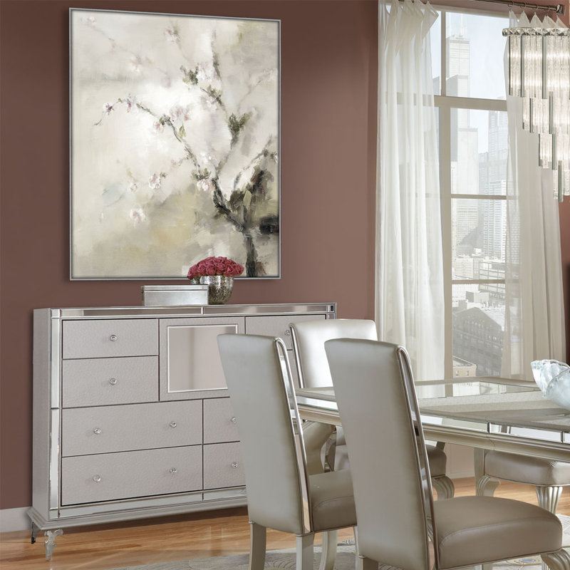 Hollywood Loft 8 - Drawer Dresser, Frost White