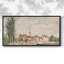 Série paysage - XCIX - Toile tendue avec châssis encadré - Prêt à être accroché-1686255371-1686255369