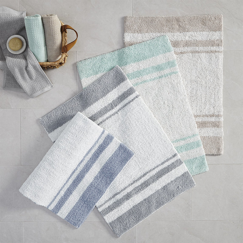 Bath Rugs_Rec_Cttn_0.5, Blue, 72" L x 24" W