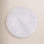 Plateau rond moyen en marbre blanc-107136062