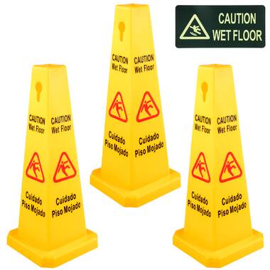 Alpine Industries Caution Wet Floor Sign & Reviews