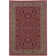 Tapis oriental rouge / ivoire Shelburne