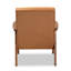 Fauteuil capitonné de 25,6 po de large Charda