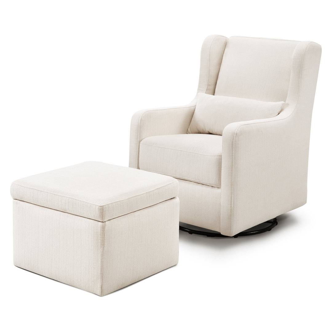 Adrian Swivel Glider and Ottoman