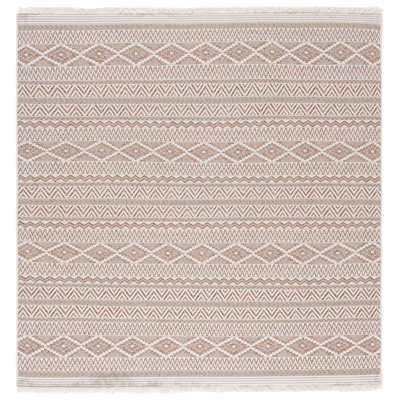 Tapis orange / beige Wicker 152