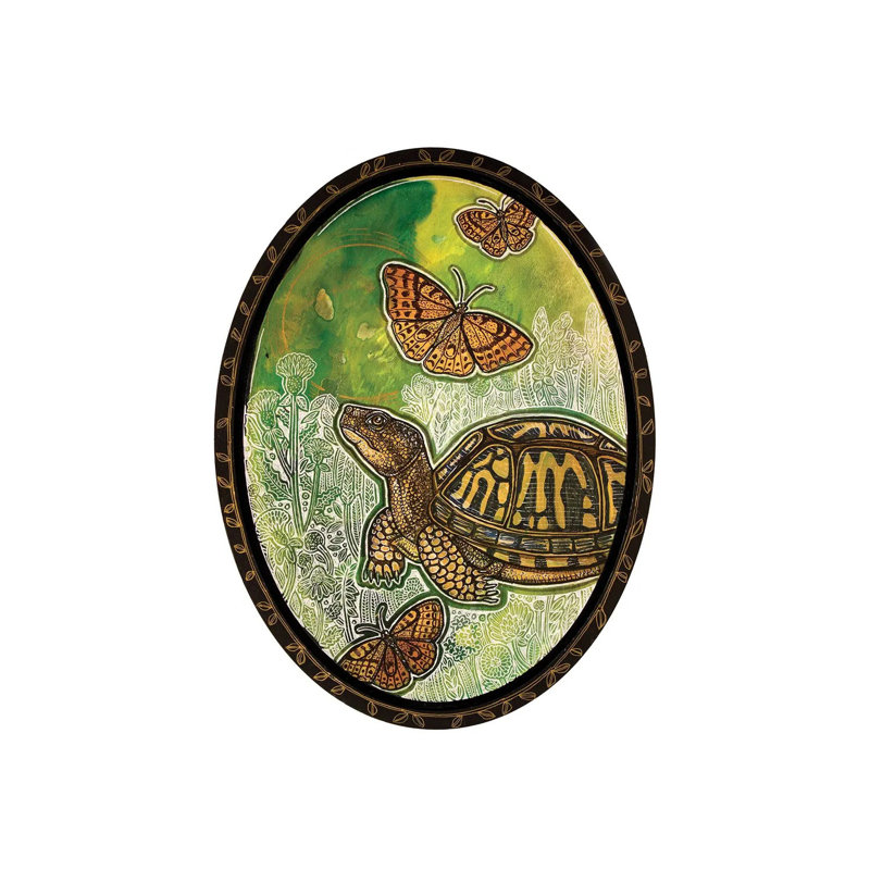 Chasing Fritillaries by Lynnette Shelley - Wrapped Canvas Print, 101.6 cm H x 66.04 cm W x 3.175 cm D