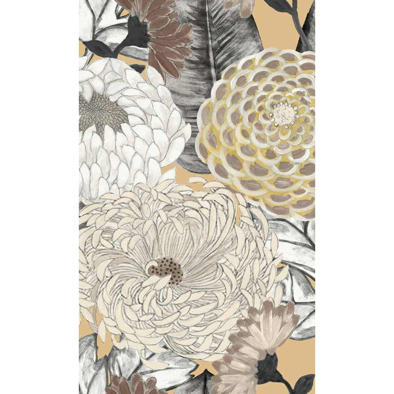 Rouleau de papier peint L 33 pi x l 21 po Peron, Sable