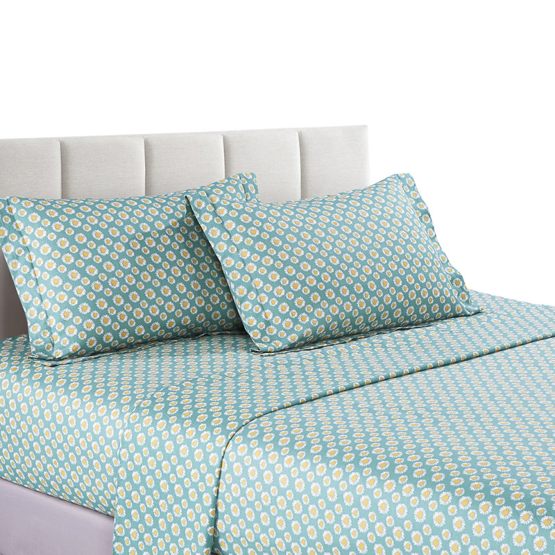 Ensemble de draps 100% coton Mia Little Daisy, Grand