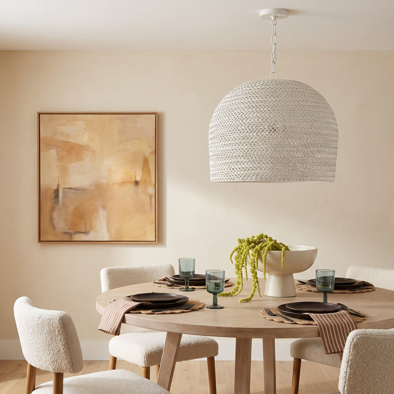 Evangeline 3 - Light Dimmable Drum Chandelier