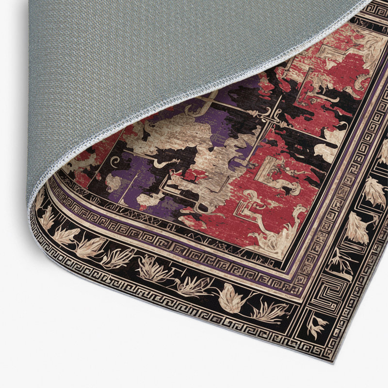Tapis intérieur et extérieur Laurel Crown, Rectangulaire 8 pi x 10 pi