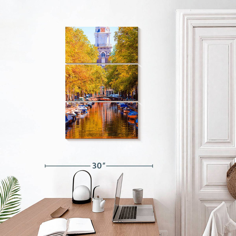 Sireci Groenburgwal Canal, 32" H x 20" W