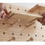 Ensemble de bois ajustable H 6 po x l 12 po Saguenay avec 6 crochets inclus