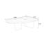 Table basse moderne en bois massif naturel de forme irrégulière-422489695
