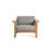 Maro Teak 7 - Person Patio Conversation Set with Cushions-16818391-36210410