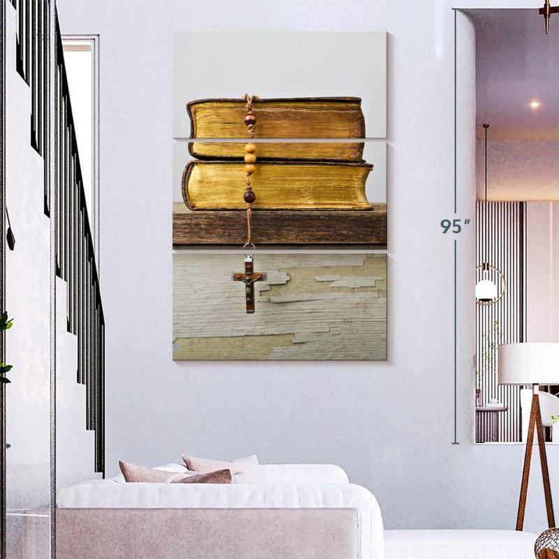 Adella Cross Of God, 74" H x 48" W