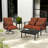 Aoodor Outdoor Seat/Back Cushion-101901610-101901617