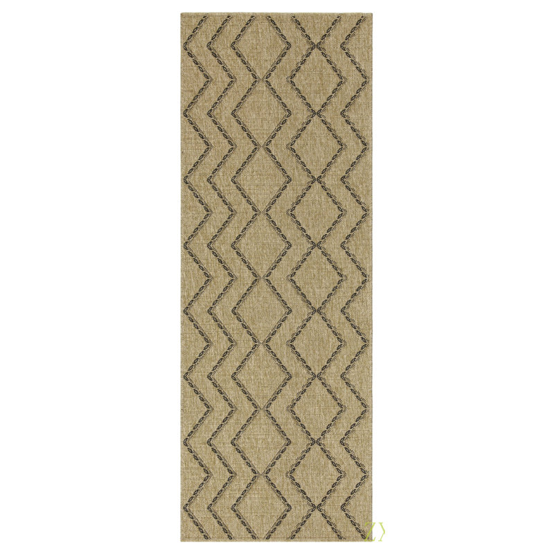 Earth 7 Ft. 10 In. X 10 Ft. 3 In. Indoor/Outdoor Area Rug, Rectangle 7'10" x 10'3", Brown