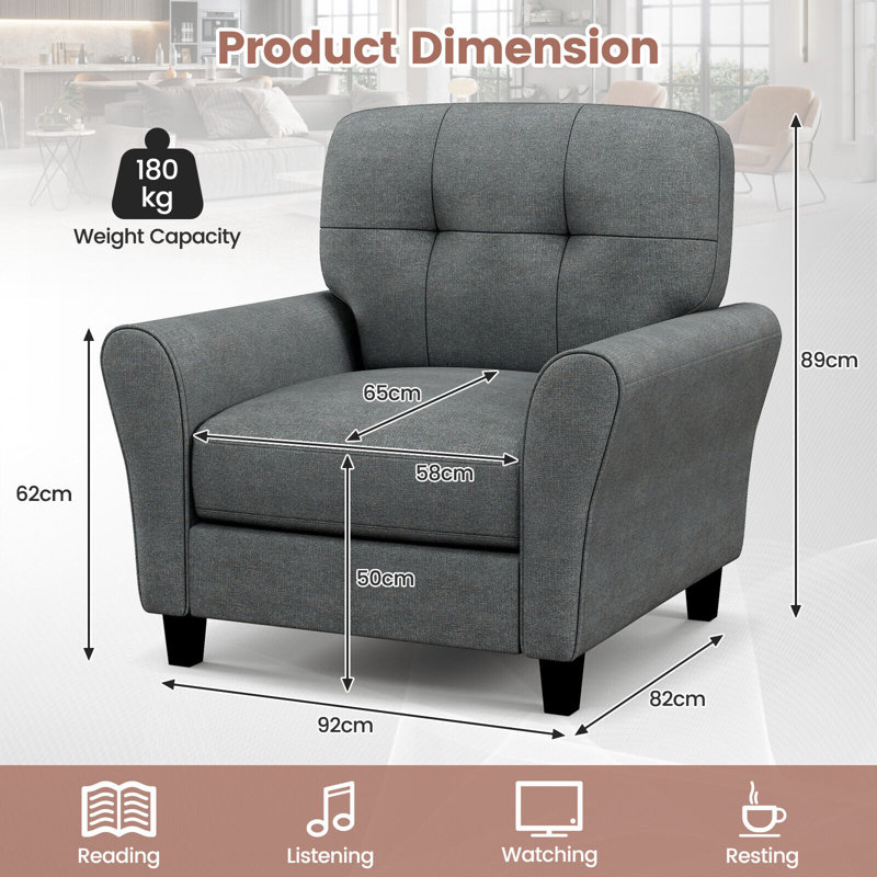 Upholstered Armchair