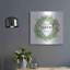 «Home Sweet Home Wreath I» par Cindy Jacobs, art mural en métal-1154025509