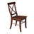Bellmead Solid Wood Cross Back Side Chair-274613926
