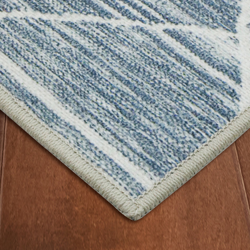 Wyatt & Ash Seta Machine Washable Imagine Printed Chenille Rugs 1-Piece, Rectangle 5' x 3'
