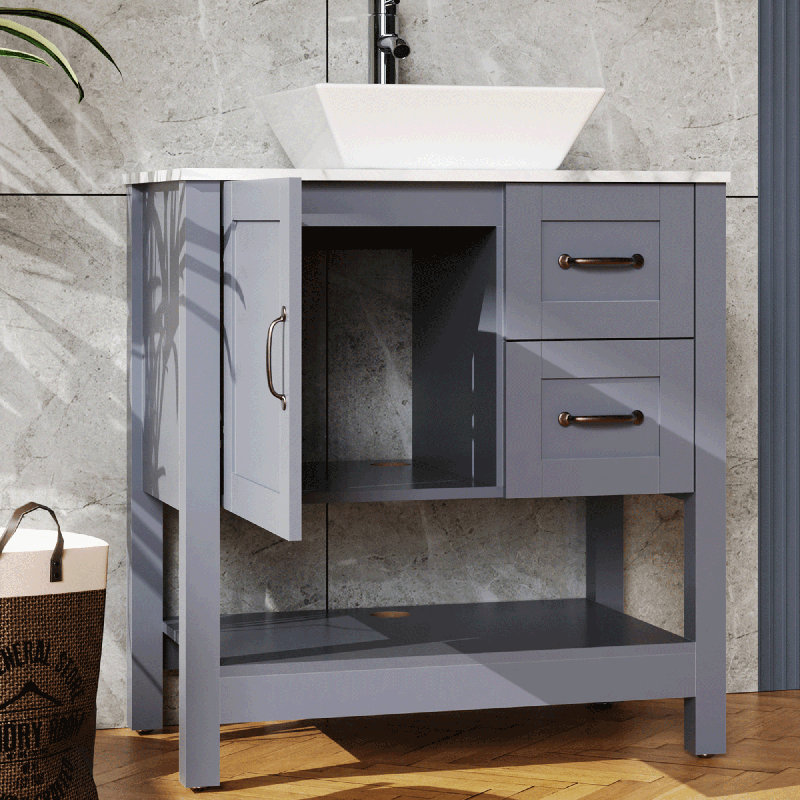 Ensemble de meuble-lavabo simple 30 po Mikaylla