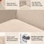 Polyester Box Cushion Sofa Slipcover